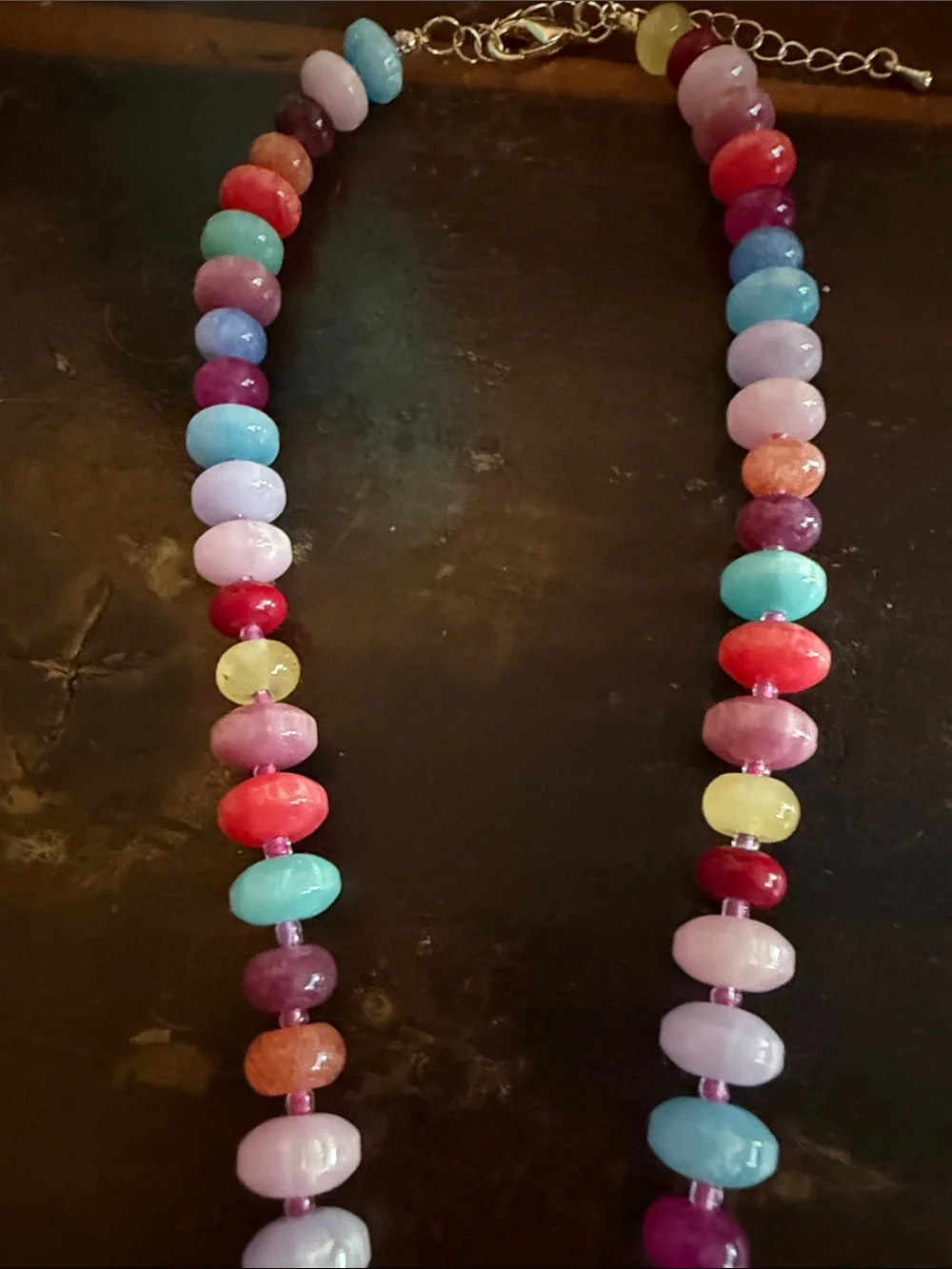 Free People Multicolor Beaded Fish Pendant Necklace - Women Jewelry